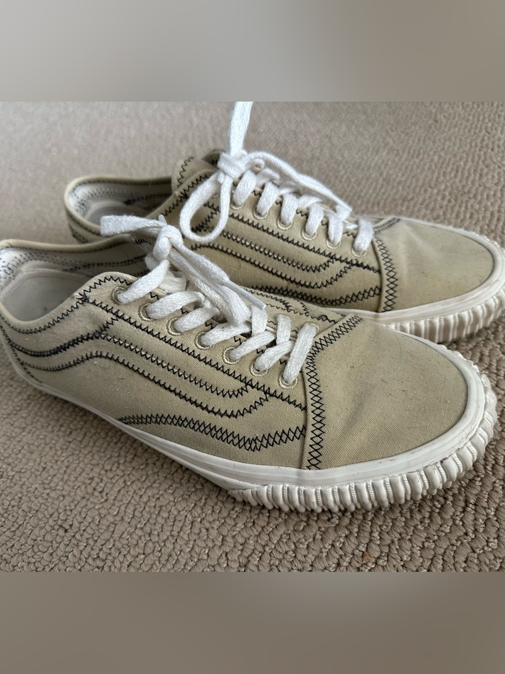 Vans Old School Tapered Eco Theory in Mohave Desert stormwash